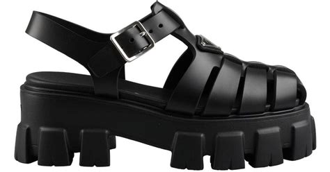 prada cage|Women's Prada Platform Sandals .